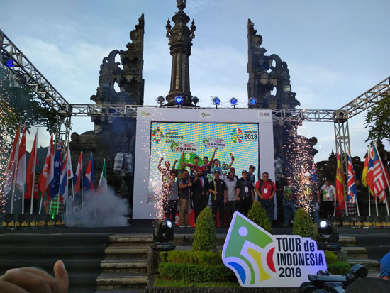 balap sepeda tour de indonesia 2018