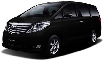 bali rental toyota alphard